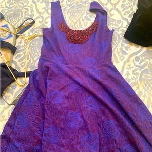 Free People purple and burgundy dress. Never been worn!